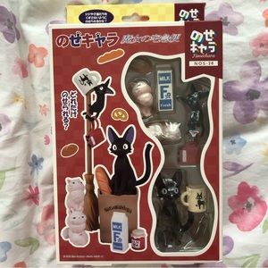 STUDIO GHIBLI KIKI'S DELIVERY SERVICE STACKING CATS JIJI FIGURINE
